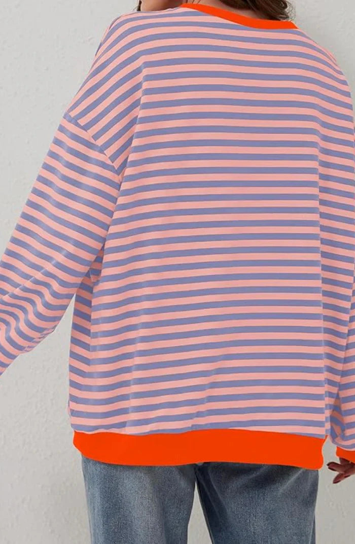 ZEMIRA™ | STRIPED OVERSIZE SWEATER