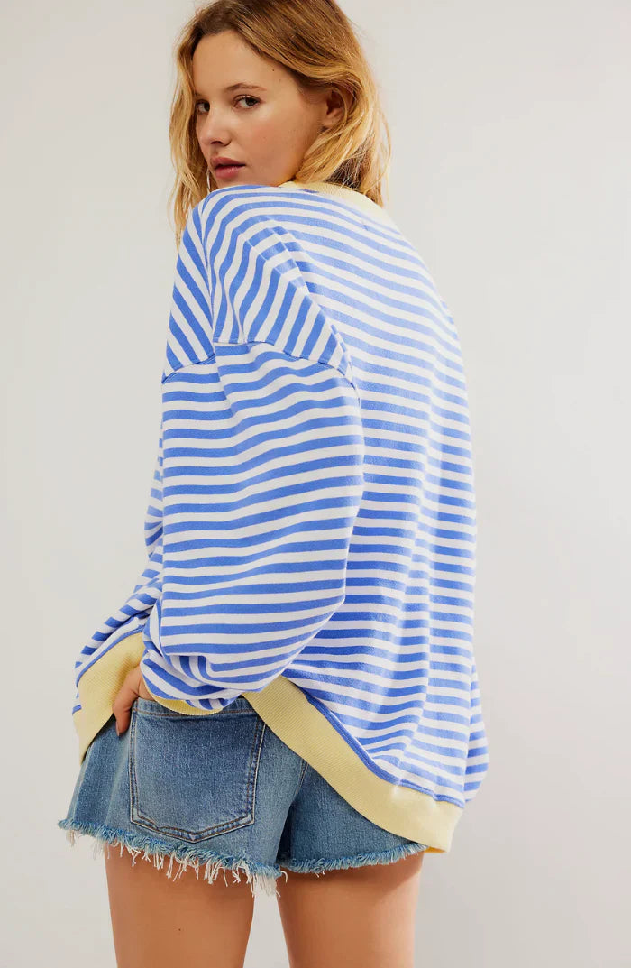 ZEMIRA™ | STRIPED OVERSIZE SWEATER