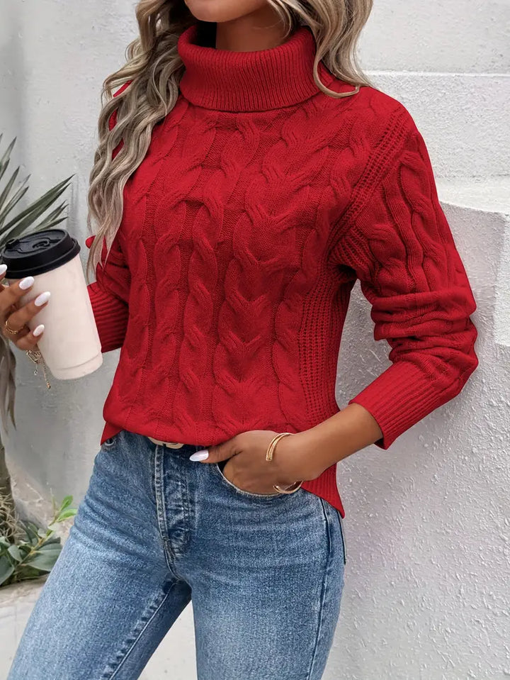 Aurélie™ | Cable-knit cozy sweater