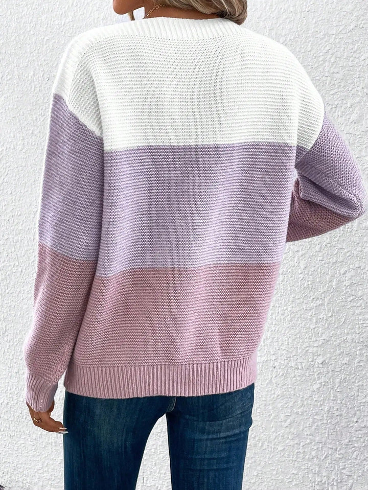 NOVA™ | COLOR GRADIENT CRAFTED SWEATER