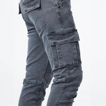 Niklas™ | Casual cargo denim