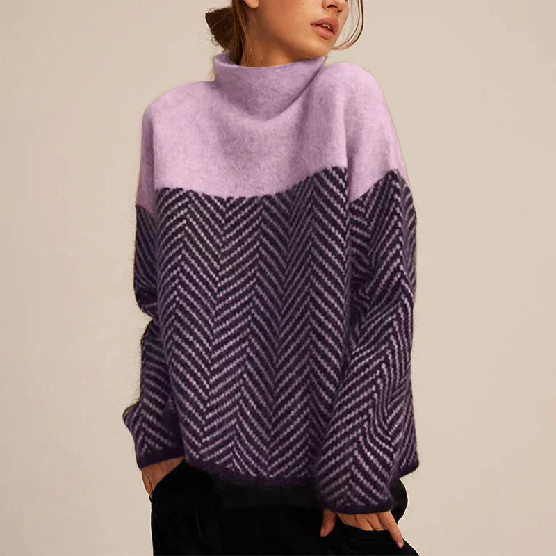 FIONA™ – Comfortable Turtleneck Tweater with Style