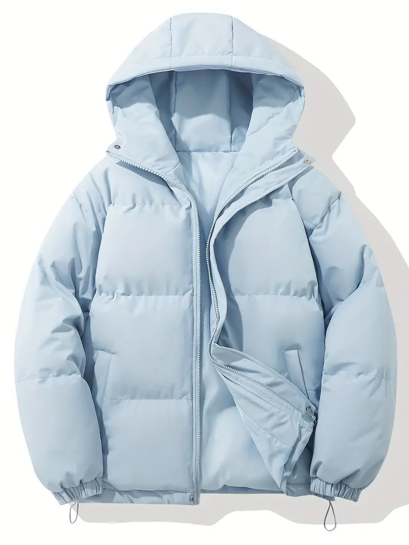 Lucia | Puffer-style lined hooded jacket