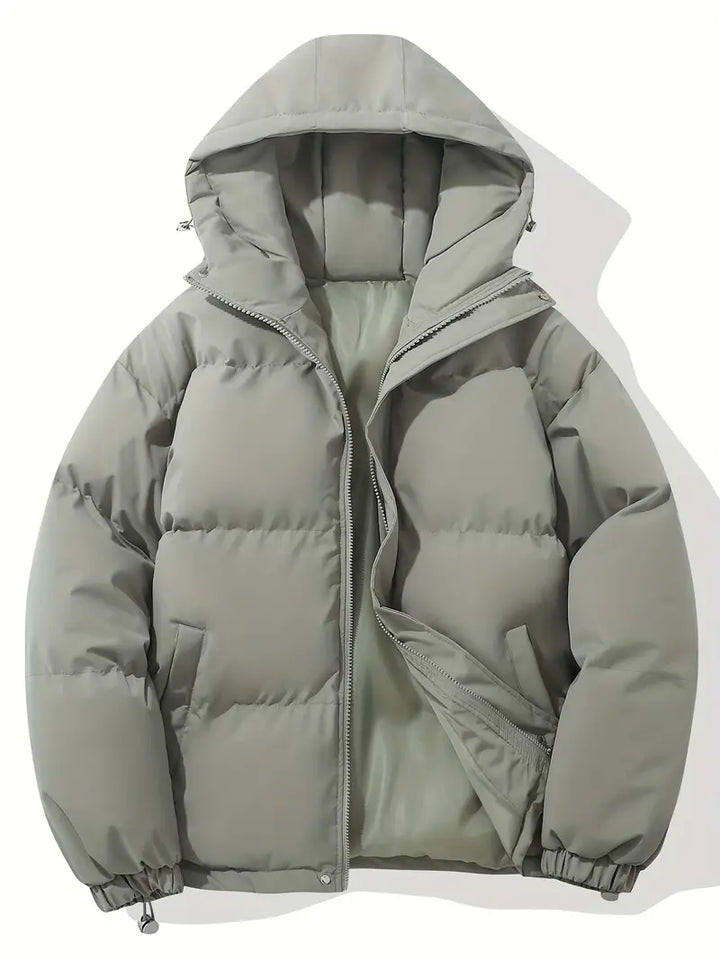 Lucia | Puffer-style lined hooded jacket