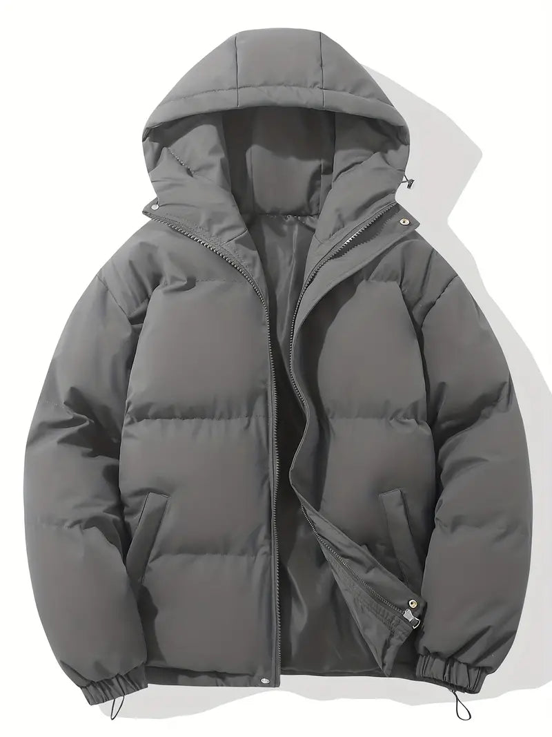 Lucia | Puffer-style lined hooded jacket