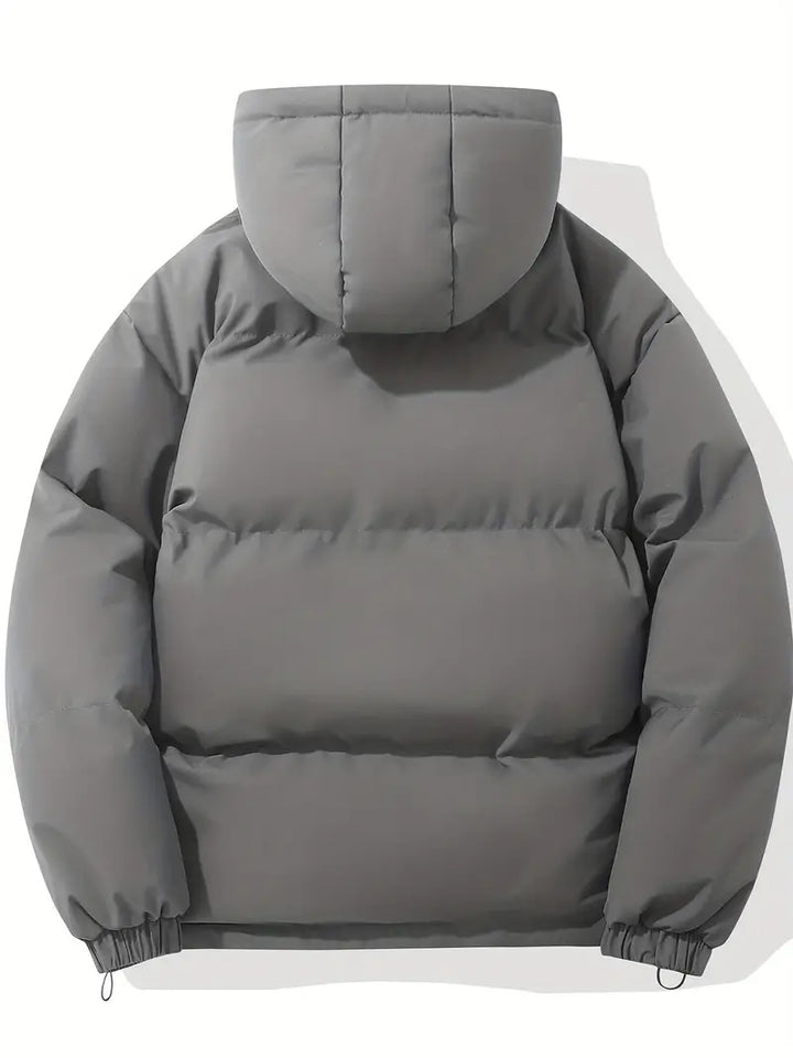 Lucia | Puffer-style lined hooded jacket