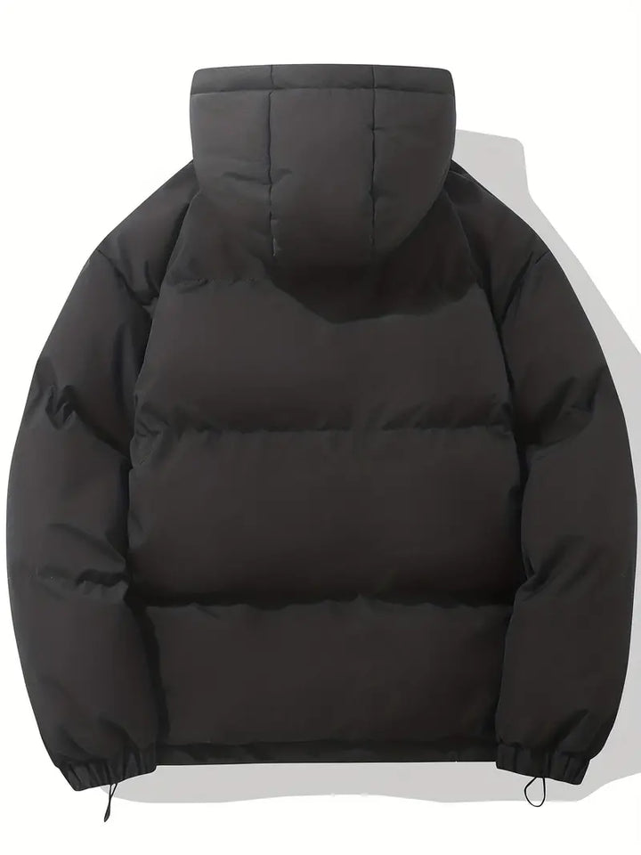 Lucia | Puffer-style lined hooded jacket