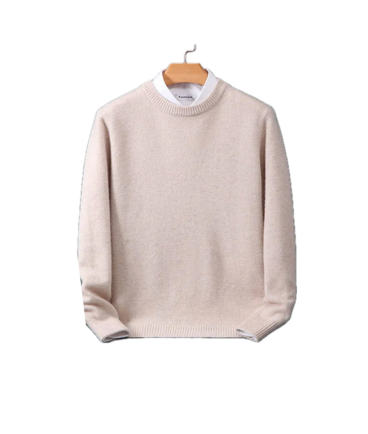 MIKA | Wool sweater with timeless pattern