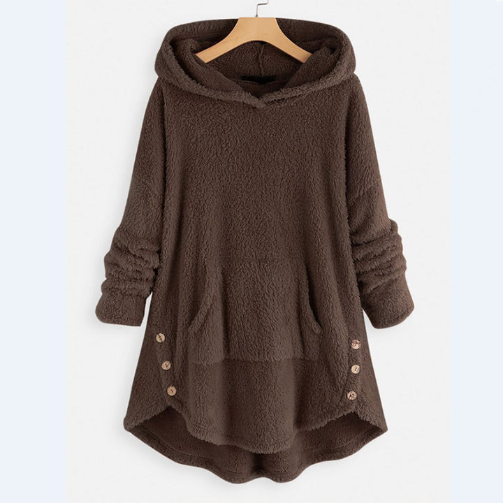 Evelyn | Cosy knitted cardigan with hood