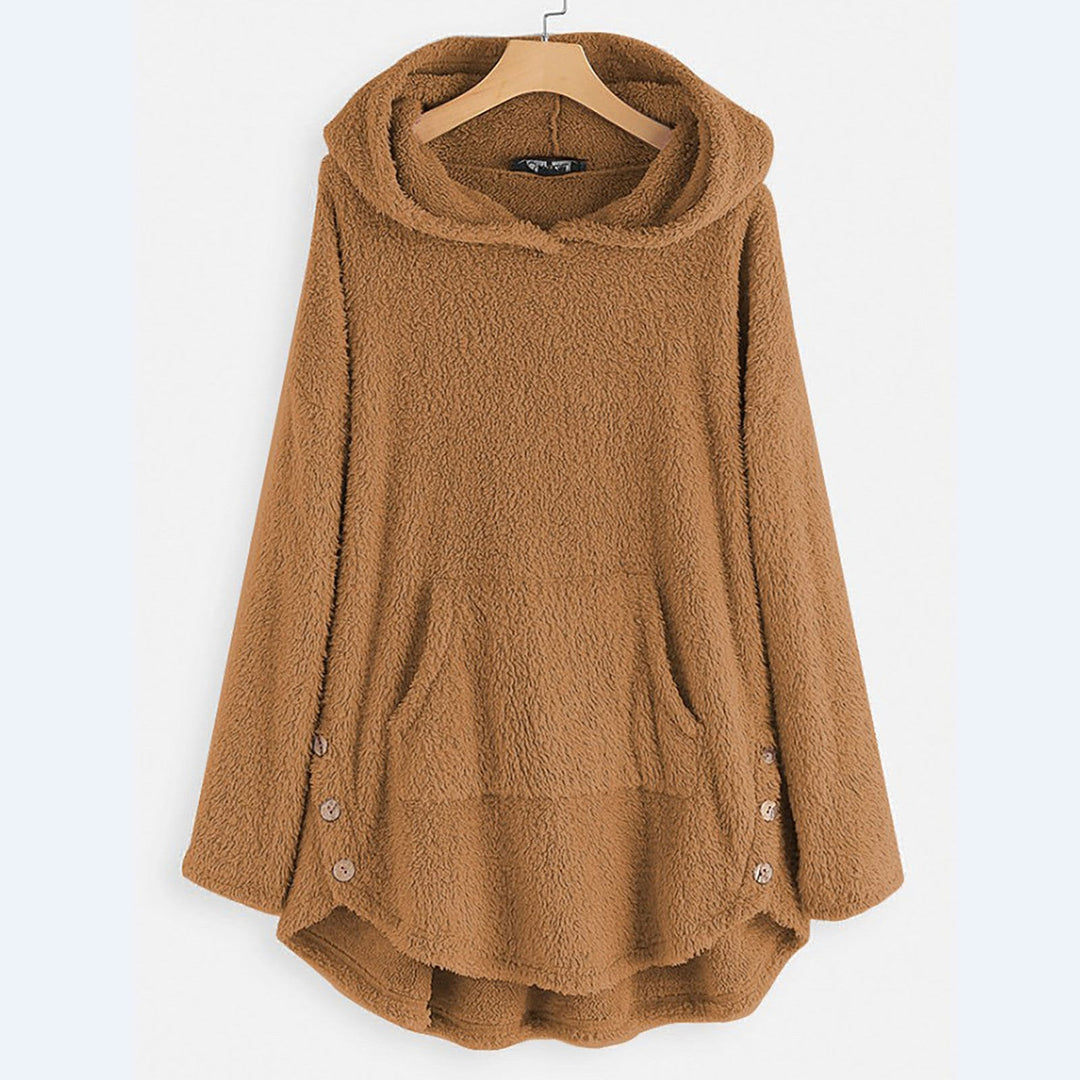 Evelyn | Cosy knitted cardigan with hood