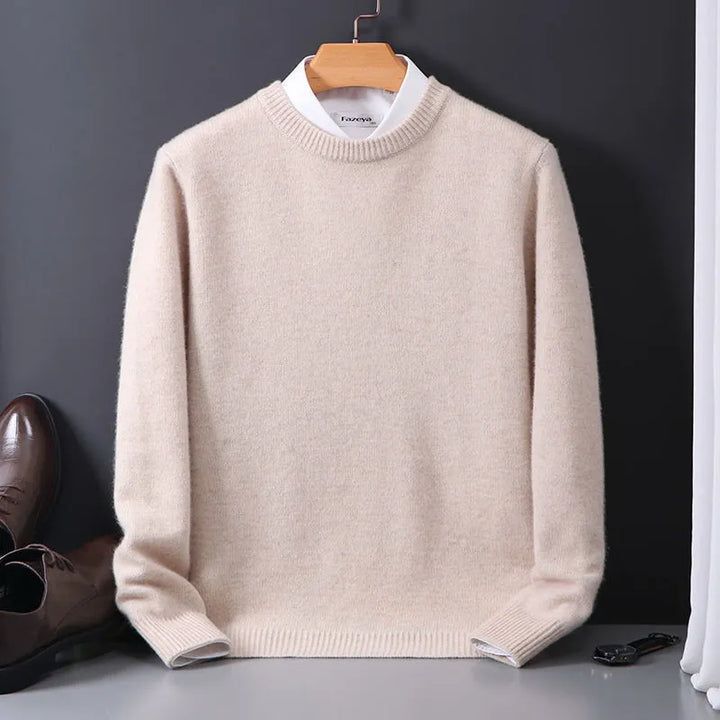 MIKA | Wool sweater with timeless pattern