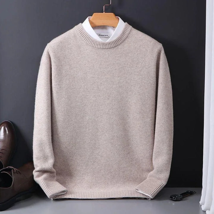 MIKA | Wool sweater with timeless pattern