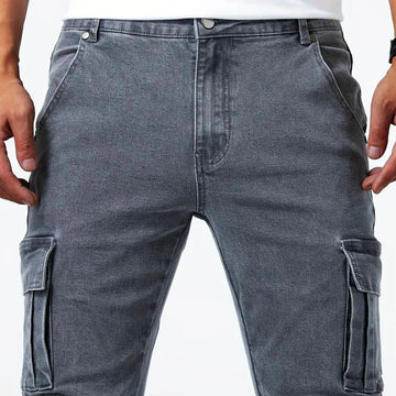 Niklas™ | Casual cargo denim