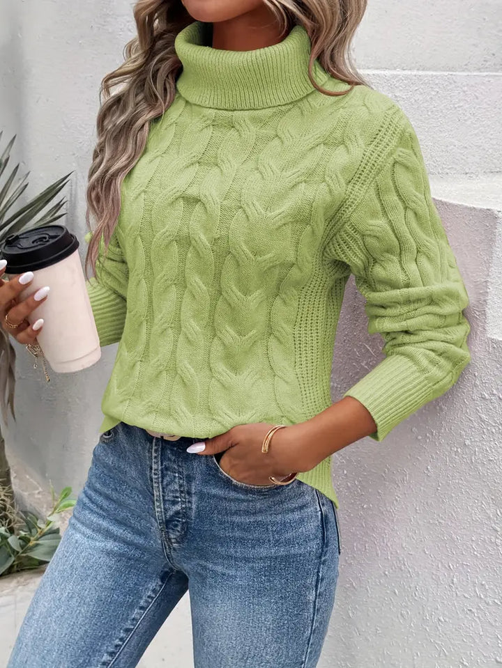 Aurélie™ | Cable-knit cozy sweater