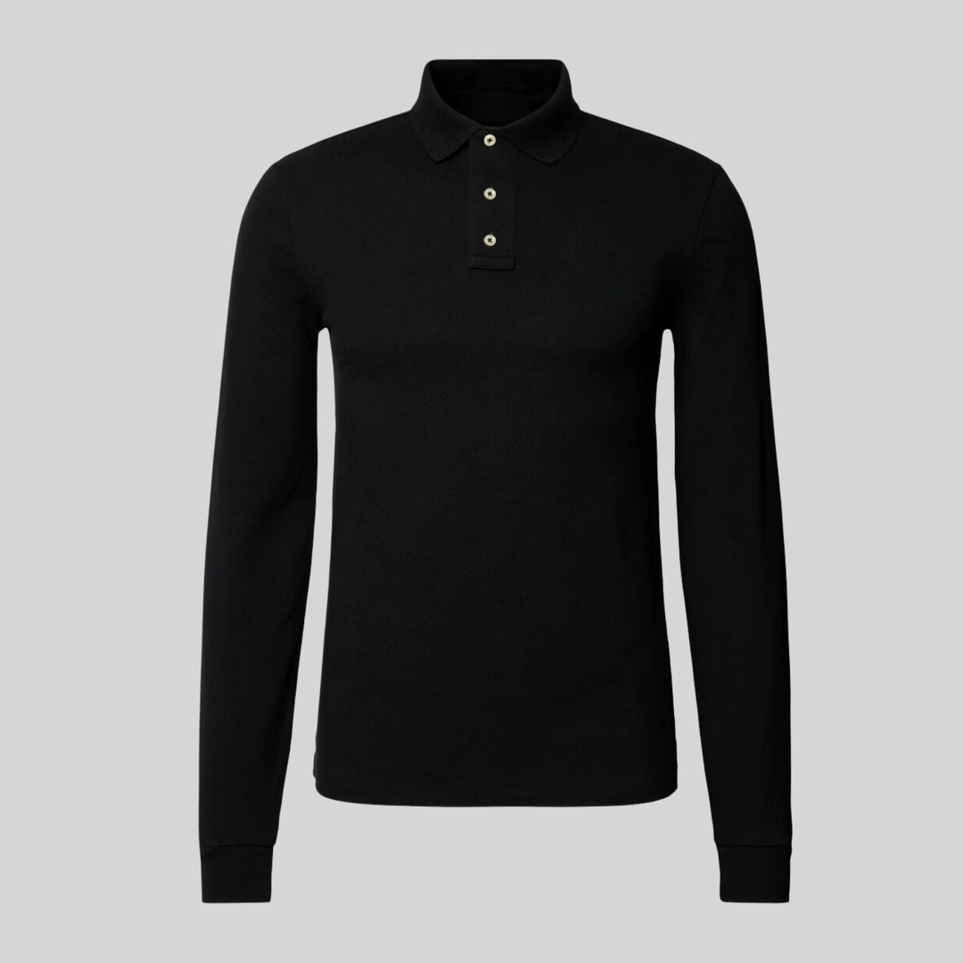 Maximilian™ | Comfortable long-sleeved polo